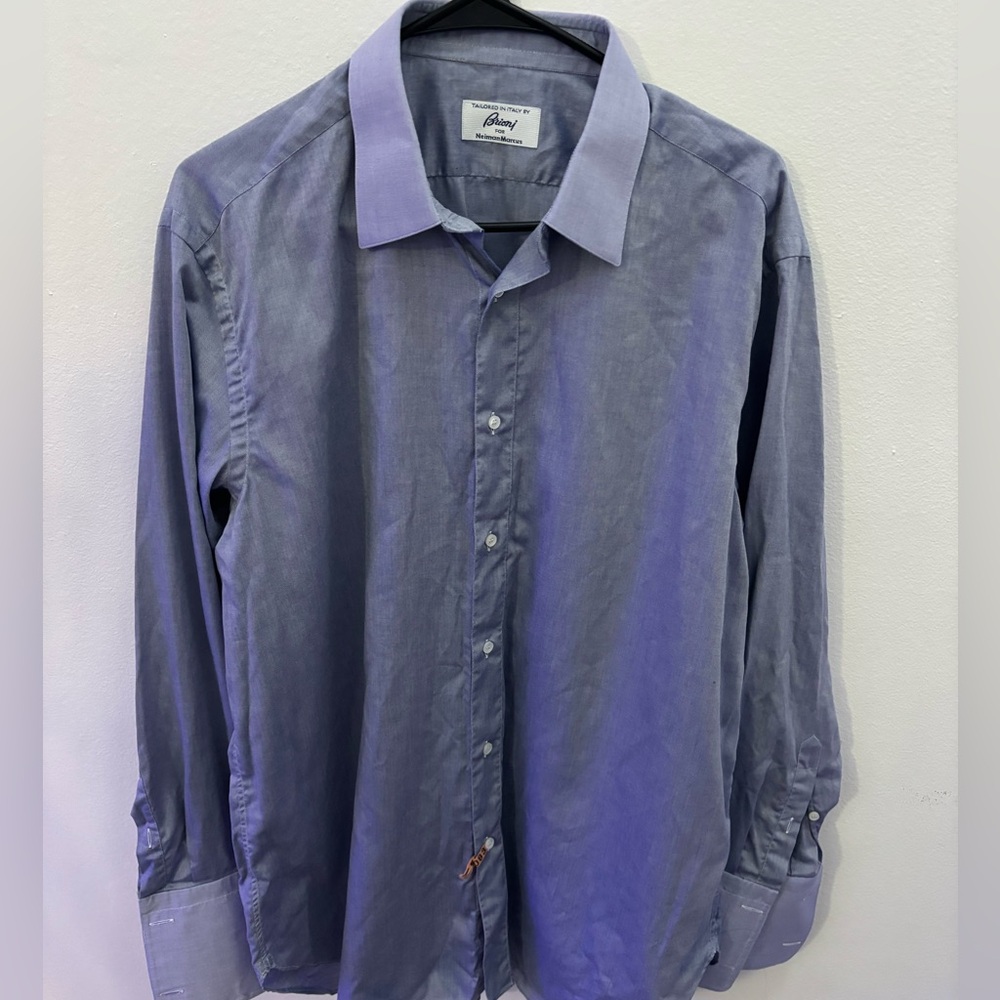 Brioni for Neiman Marcus Dress Shirt Size 16.5